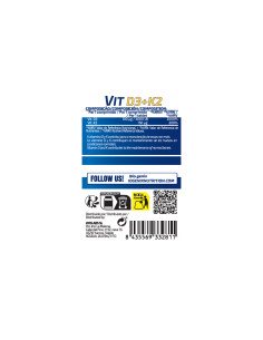 Vit D3 + K2 90 comprimidos 2