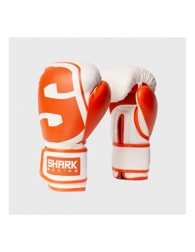 Guante SKF Blanco Naranja SHARK