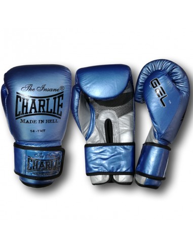Guantes de Gel CHARLIE Metallic BLUE