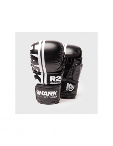 Guantilla MMA R2 Negro/Blanca SHARK