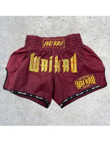 Pantalón Muay Thai Maroon – MT-1